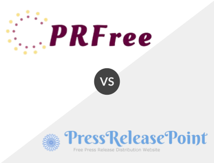 PRFree vs PressReleasePoint.com