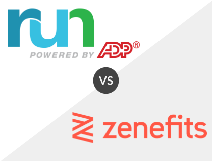 RUN Powered By ADP vs. Zenefits RUN Powered By ADP vs. Zenefits