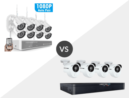 Safevant 8CH 1080P NVR Wireless System vs. Night Owl 8 Channel HD 1TB DVR System Safevant 8CH 1080P NVR Wireless System vs. Night Owl 8 Channel HD 1TB DVR System