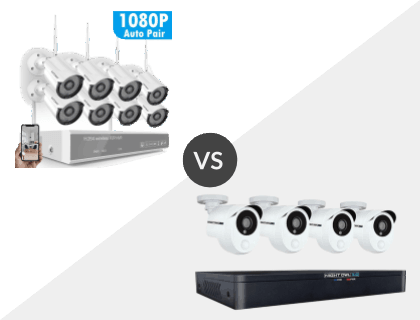 Safevant 8CH 1080P NVR Wireless System vs. Night Owl 8 Channel HD 1TB DVR System