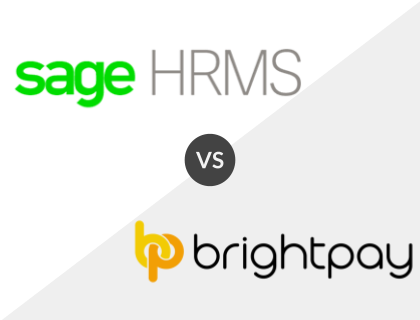 Sage HRMS vs. BrightPay Sage HRMS vs. BrightPay