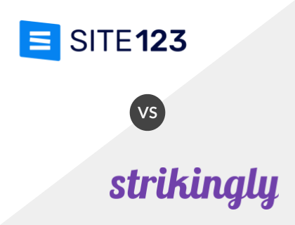 Site123 vs. Strikingly