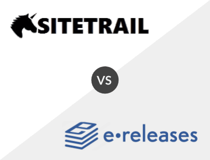 SiteTrail vs. eReleases SiteTrail vs. eReleases
