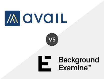 Avail vs. Background Examine Comparison.