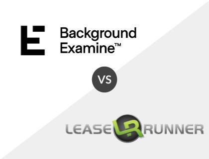 Background Examine vs LeaseRunner.