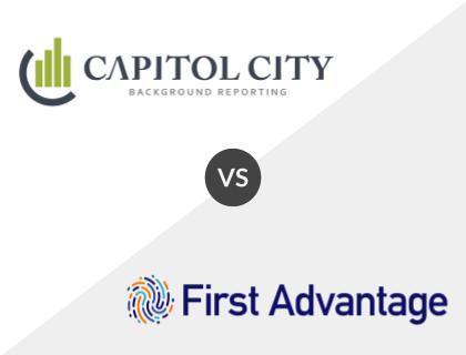Capitol City Background Reporting vs. First Advantage Comparison.