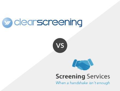 Clear Screening vs. Screening Services Comparison.