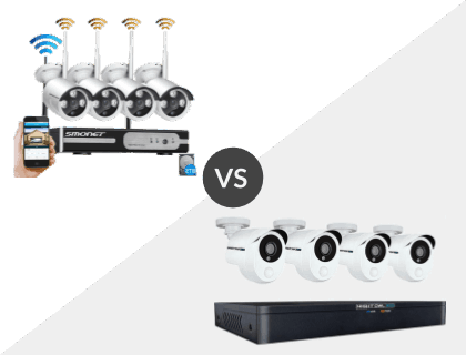 SMONET 8CH Wireless 1080P 2TB NVR System vs. Night Owl 8 Channel HD 1TB DVR System SMONET 8CH Wireless 1080P 2TB NVR System vs. Night Owl 8 Channel HD 1TB DVR System