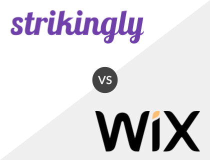 Strikingly vs. Wix