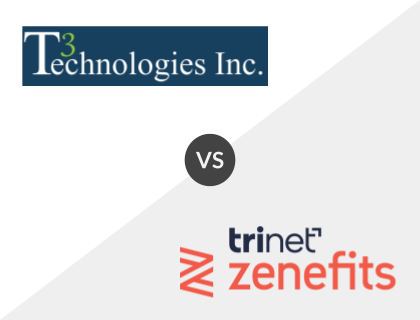 T3 Pocket Payroll vs. TriNet Zenefits