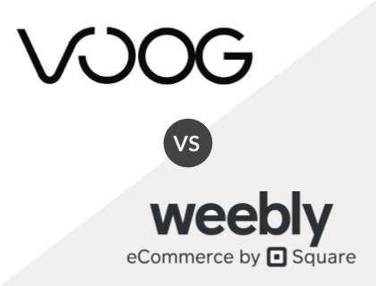 Voog vs. Weebly Voog vs. Weebly