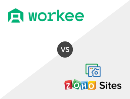 Workee vs. Zoho Sites Workee vs. Zoho Sites