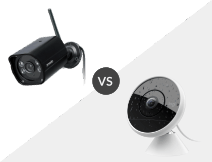 Zmodo 1080p Outdoor Weatherproof WiFi HD Security Camera vs. Logitech Circle 2