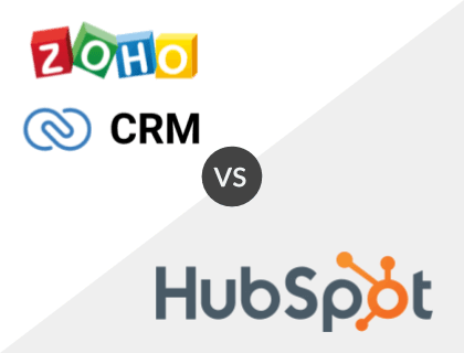 Zoho CRM vs. HubSpot Zoho CRM vs. HubSpot