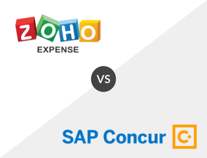Zoho Expense vs. SAP Concur Expense