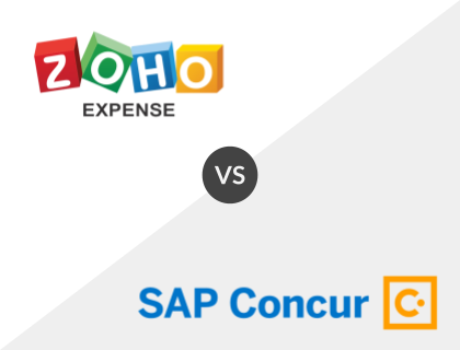 Zoho Expense vs. SAP Concur Expense Zoho Expense vs. SAP Concur Expense