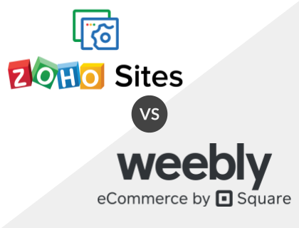 Zoho Sites Vs Weebly