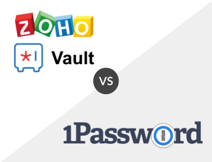 Zoho Vault Vs 1Password